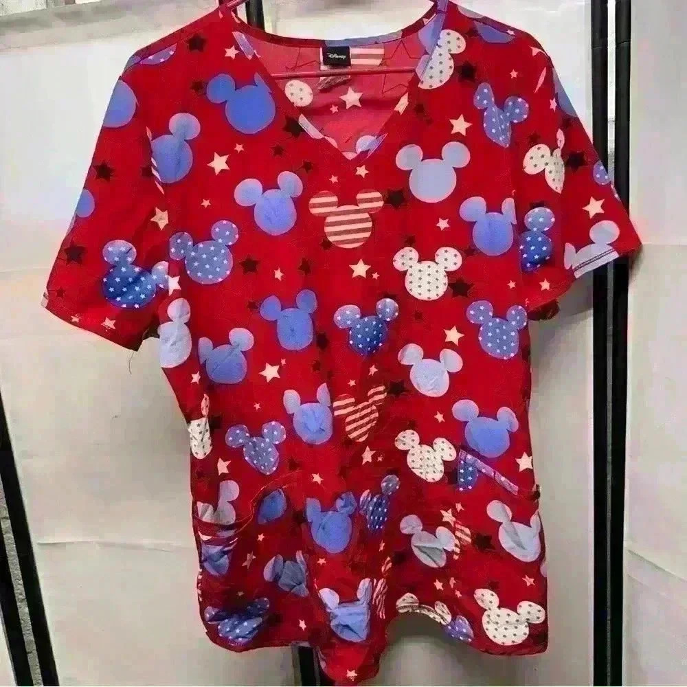 Disney scrub top